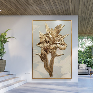 <span class=keywords><strong>Pintura</strong></span> <span class=keywords><strong>al</strong></span> óleo <span class=keywords><strong>de</strong></span> arte personalizado 3D <span class=keywords><strong>de</strong></span> flor abstracta grande moderna para la decoración <span class=keywords><strong>de</strong></span> la sala <span class=keywords><strong>de</strong></span> estar <span class=keywords><strong>de</strong></span> la pared del hogar - Product Image 1