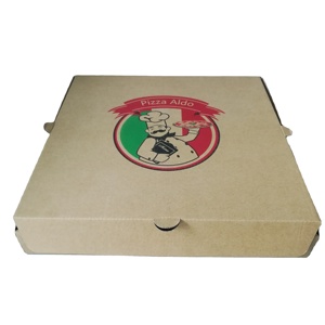 Scatola per Pizza di Alta Qualità <span class=keywords><strong>con</strong></span> Logo Personalizzato, Confezione Alimentare in Carta per Asporto, Scatola per Pizza e Crostate all'Uovo Fustellata - Product Image 3