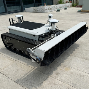 Robot de nettoyage solaire automatique, température de fonctionnement de -20°C à 80°C pour panneaux photovoltaïques sur toits plats et inclinés, nettoyage efficace. - Product Image 5
