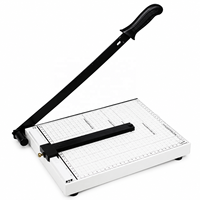 Nouvelle Coupe-Papier Manuelle en Acier A3/A4, Guillotine de Bureau pour Photos et Graphiques, Machine à Découper les Badges, Idéale pour la Presse à Chaud