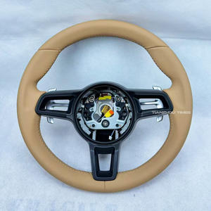 Volant en cuir personnalisé pour Porsche Macan Tayneen Boxter Cocoa Cayman 981 987 Cayenne <span class=keywords><strong>955</strong></span> 957 958 Panamera 971 - Product Image 6