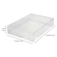 Transparent PET boîte de protection étui affichage manchon protecteur pour PS2 GameCube Xbox Wii jeux cartouche boîte étui couverture
