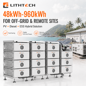 Système de stockage d'énergie solaire domestique et commercial de 30 kW avec batterie lithium haute tension 48 kWh 50 kWh, cellules de qualité A, 8000 cycles - Product Image 6