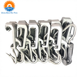 Crochet <span class=keywords><strong>de</strong></span> boucherie personnalisé en acier inoxydable 304 pour l'abattage <span class=keywords><strong>de</strong></span> bovins et buffalos, avec poulie pour accrocher la <span class=keywords><strong>viande</strong></span> - Product Image 6