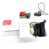 Caméra de tableau de bord WiFi 2.4G pour voiture, vision nocturne, écran IPS 3.16 pouces 2K, double objectif, boîte noire 1K, module GPS externe, contrôle par application