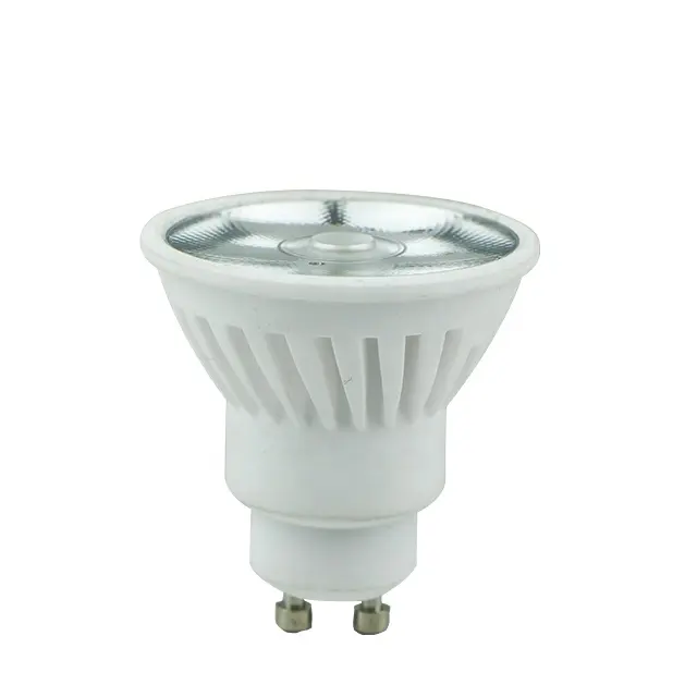 Vendita calda alloggiamento in ceramica 10 gradi angolo del fascio di 220v ha condotto la lampadina 900lm GU10 ha condotto il riflettore 9w