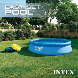<span class=keywords><strong>Piscine</strong></span> gonflable <span class=keywords><strong>INTEX</strong></span> 28131EH Easy Set, 12 pieds x 30 pouces, capacité de 1485 gallons, profondeur d'eau de 23 pouces, comprend une cartouche de 530 GPH - Product Image 4