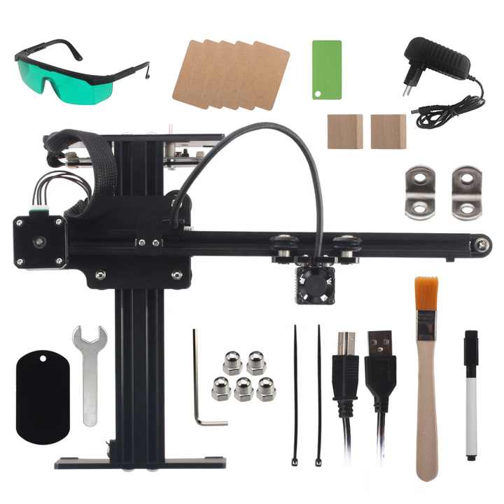 NEJE Master2 7W CNC Laser Engraver - High Speed & Wireless Control 