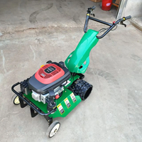Tondeuse à gazon autopropulsée commerciale d'essence de tondeuse à gazon de poussée de main pour la coupe d'herbe