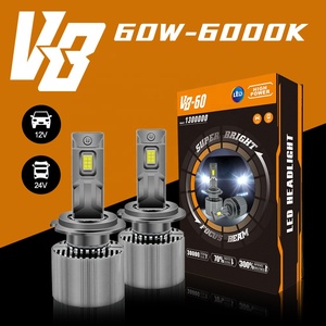 หลอดไฟหน้ารถยนต์ LED แบบสากล ประสิทธิภาพเสถียร สำหรับรถบรรทุก เดินทางไกล - Product Image 5