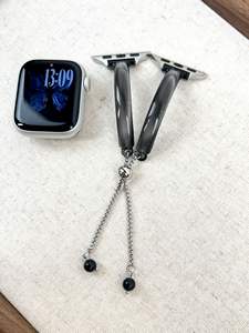 <span class=keywords><strong>Bracelet</strong></span> en jade tendance de nouvelle conception pour les modèles <span class=keywords><strong>Apple</strong></span> <span class=keywords><strong>Watch</strong></span> pour femmes, compatible avec les séries <span class=keywords><strong>Apple</strong></span> <span class=keywords><strong>Watch</strong></span> S11/S10/S9 - Product Image 2