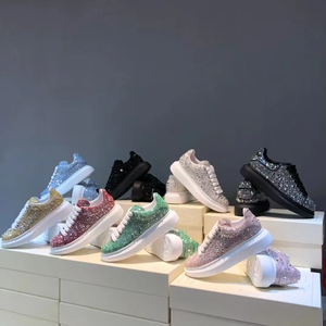 Chaussures de luxe MQ de haute qualité pour femmes, chaussures décontractées respirantes à lacets, baskets de mode Alexanderes Original McQueenes - Product Image 6