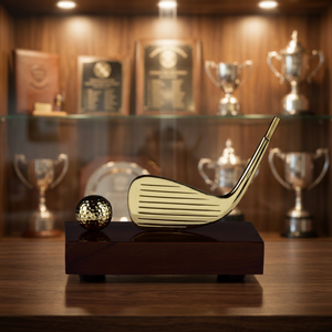 Trofeo de Golf Portátil Hecho a Mano en Latón - Product Image 3