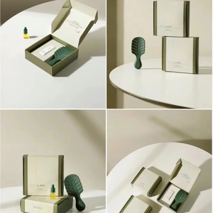 Boîtes rigides en carton ondulé, pliables, épaisses, carrées, recyclables, imprimées sur mesure, pour emballages cadeaux de luxe et expédition - Product Image 6