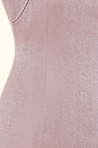 Nuevo <span class=keywords><strong>Qipao</strong></span> largo ajustado <span class=keywords><strong>de</strong></span> estilo chino para mujer, <span class=keywords><strong>de</strong></span> lujo <span class=keywords><strong>de</strong></span> manga corta rosa vestido <span class=keywords><strong>de</strong></span> noche, ropa <span class=keywords><strong>de</strong></span> boda tradicional china - Product Image 4