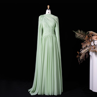 Robe de soirée Sharon Said SF119, coupe trapèze, ornée de cristaux, épaule unique, simple, dos nu, pour bal et soirée, prix de gros