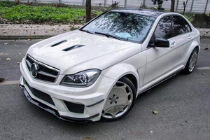 Ajustement parfait Frp matériel W204 C63 Kit de carrosserie pour W204 C63 coupé Amg C200 C250 <span class=keywords><strong>C300</strong></span> 2007-2014 pare-chocs de voiture - Product Image 3