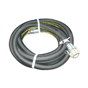 Tuyau de mortier résistant à la chaleur 25 mm avec connecteurs à collier en acier pour plâtre chaud - Product Image 1