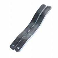 Pièces de rechange de haute qualité pour porte de conteneur maritime, norme ISO, poignée plate en acier de type pressé pour barre de verrouillage de conteneur de marchandises