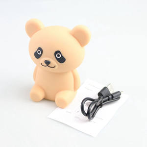 En gros PVC mini ours forme haut-parleur en caoutchouc haut-parleur portable mignon haut-parleur sans fil <span class=keywords><strong>USJ</strong></span> BSCI audit - Product Image 5