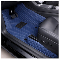 Tapis de voiture en cuir 5D de luxe en gros, ensemble complet durable pour 328i 330i