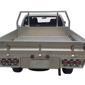 Factory Supply 1800mm Aluminum Dual Ute <b>Tray</b> Headboard Custom Size Waterproof Portable 2 Compartments Lockable 2000L Capacity - Product Image 2