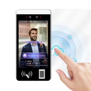 Sistema de Control de Asistencia Biométrico con Pantalla Táctil de 8 Pulgadas, Reconocimiento Facial, Control de Acceso por Huella Dactilar, Android 11, NFC, WiFi, Visión Nocturna - Product Image 1