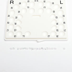 Shinye Guter Preis OEM Medizinische Instrumente Kiefer ortho pä dische Roth Keramik Klasse II Keramik Kieferorthopädie Brackets Keramik Zahnspangen - Product Image 4