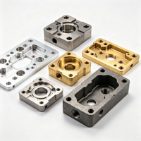 Services de fraisage CNC industriels durables et robustes, traitement 3D de haute précision, usinage CNC