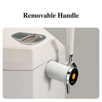 Mixeur Électrique Domestique pour Smoothies, Batteur sur Socle, Boîtier en Plastique, Contrôle Électronique, Verrouillage de Sécurité, Mélange 200W