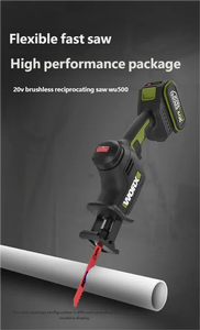 Sierra Recíproca Eléctrica Inalámbrica WU500.9, Sierra Eléctrica de Litio con Cargador y Batería Originales - Product Image 4