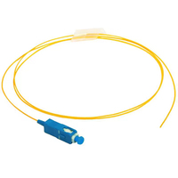 Câble réseau monomode SC LC APC UPC 0,9 mm G652D pour FTTH, cordon de raccordement en fibre optique à ruban pour télécommunications