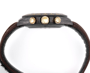 Étui en fibre de carbone qui brille dans le noir, édition personnalisée - Convient pour les tenues décontractées et professionnelles, montres haut de gamme - Product Image 2