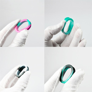 Expansores de Oreja de Silicona de Alta Calidad al por Mayor, Colores Variados, Doble Abertura, Joyería para Piercing, 8mm-38mm para Uso Diario - Product Image 6