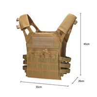 Direct usine réglable léger tactique gilet sac personnalisé hommes femmes dégagement rapide extérieur formation Molle multifonction