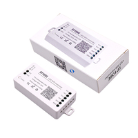 Controlador LED Bluetooth para APP, Compatible con WS2811 USC1903 SK6812, Controlador WiFi SP108E para Luces LED Direccionables, Control Remoto WiFi Magic