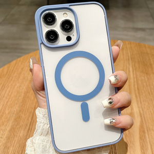 Fundas de móvil de carga inalámbrica magnética acrílica transparente con tapa para Samsung <span class=keywords><strong>Z</strong></span> <span class=keywords><strong>Flip</strong></span> 6 5 4 <span class=keywords><strong>3</strong></span> <span class=keywords><strong>Z</strong></span> Fold 6 5 Clear Phone Case - Product Image 3