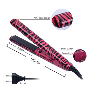 Mini lisseur 2-en-1 portable avec affichage LED en céramique – Prix économique - Product Image 2