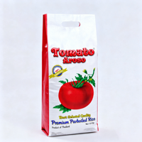 Sacs tissés en BOPP 25 kg 50 kg 100 kg Logo personnalisé Sac tissé en polypropylène en vrac Emballage de tomates et de riz Sac tissé en PP