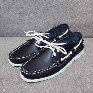 <span class=keywords><strong>Chaussures</strong></span> de navigation rétro classiques <span class=keywords><strong>bleu</strong></span> <span class=keywords><strong>marine</strong></span>, versions <span class=keywords><strong>homme</strong></span> et femme, <span class=keywords><strong>chaussures</strong></span> <span class=keywords><strong>bateau</strong></span> décontractées et légères à semelle plate pour <span class=keywords><strong>homme</strong></span> - Product Image 4