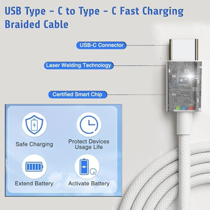 Accesorios Electrónicos, Cable Multiusos Trenzado de Carga Rápida para Teléfonos Móviles Android, Cable de Datos para iPhone - Product Image 4