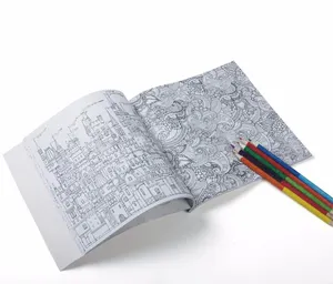 Libros para colorear personalizados para niños, libro para colorear para niños, dibujo a color