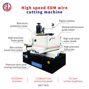 Machine de découpe à fil <span class=keywords><strong>EDM</strong></span> CNC à grande vitesse, grande taille et faible coût DK7745 - Product Image 3