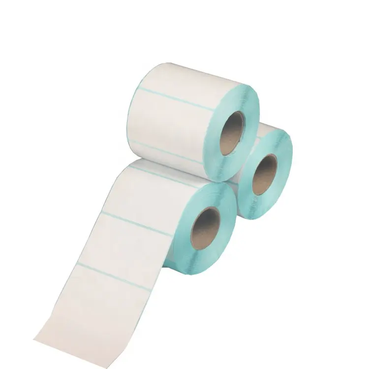 Jumbo Roll Color Adhesive Wasserdicht 40x40mm Versand Direkt etiketten Drucker Thermo etikett