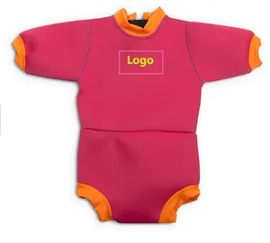 Zum Verkauf von kunden spezifischen einteiligen Kinder Tauchanzug Logo Bade bekleidung Baby Badeanzug Neopren anzug für Kleinkinder