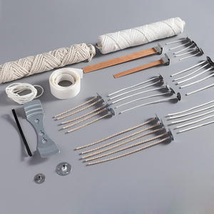 Stoppino per <span class=keywords><strong>Candele</strong></span> 100% Cotone Naturale, Senza Fumo e Non Tossico, per Forniture <span class=keywords><strong>Fai</strong></span>-<span class=keywords><strong>da</strong></span>-<span class=keywords><strong>Te</strong></span> per la Creazione di <span class=keywords><strong>Candele</strong></span> Aromaterapiche - Product Image 5