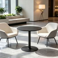 Table basse commerciale minimaliste moderne, table d'appoint ronde et carrée pour bureau, hôtel, exposition, réception, salle d'attente
