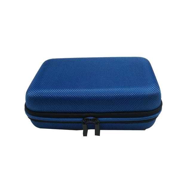 Lightweight Mini Pouch Hard Case Waterproof EVA Carrying Bag for AirPods Wireless Earbuds Zipper Closure for Digital Gear Camera