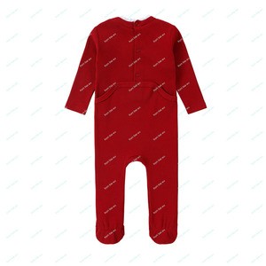 Di alta qualità per bambini ragazzo e ragazza in pigiama in maglia di cotone <span class=keywords><strong>rosso</strong></span> Legging due pezzi indumenti da notte Set per bambini autunno inverno - Product Image 4