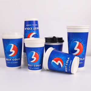 Tùy chỉnh in ấn dùng một lần lạnh uống ly Cola <span class=keywords><strong>Sprite</strong></span> cốc giấy bán buôn - Product Image 4